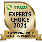 image of Mozo Experts Choice 2021 award badge